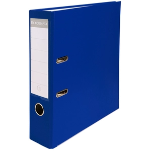 Comparateur de prix : Exacompta - Classeur à levier polypropylène A4 maxi dos de 80mm Bleu