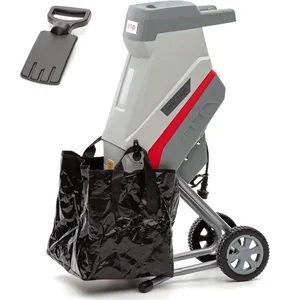 Ikra Broyeur de végétaux électrique 2500W 2 Lames acier trempé Branches jus... pas cher