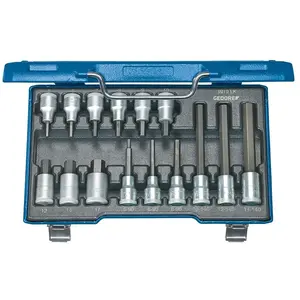 Comparateur de prix : Gedore Composition de douilles tournevis 1/2"" 5-17 mm - IN 19 LKM