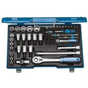 Gedore Gedore Composition de douilles 1/4""+1/2"" 4-30 mm - 19 V20U-10 pas cher