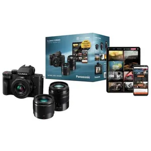 Comparateur de prix : Pack Appareil photo hybride Panasonic Lumix G100D + Objectif standard ...