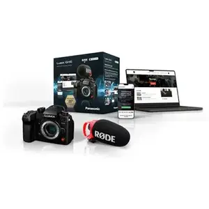 Panasonic Panasonic Pack Hybride Lumix GH6 nu Noir pas cher
