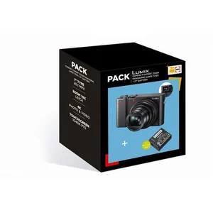 Compact Panasonic Lumix DMC-TZ101 + Batterie Supplémentaire pas cher