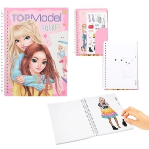 Livre de coloriage TOPModel de poche pas cher