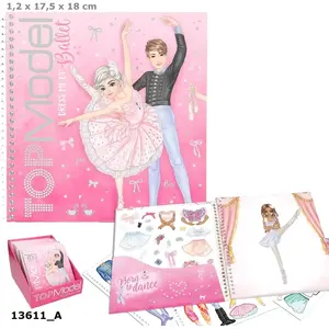 Depesche Album d'autocollants ballet - TopModel - Dress Me Up