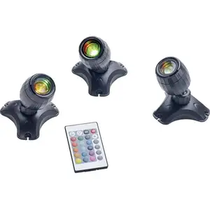 73355 Eclairage pour étang led 5 w noir - Pontec pas cher