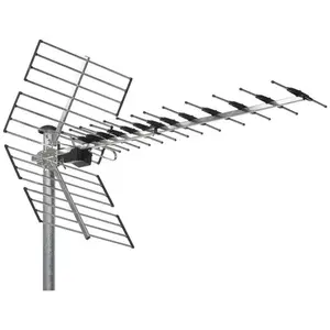 Comparateur de prix : Antenne uhf 43 elements lte700 5g - canaux 21 a 48 gain 15 db Wisi EZ457LTE700