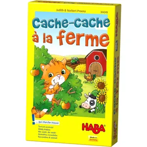 Jeu de société Haba Cache-cache à la ferme pas cher