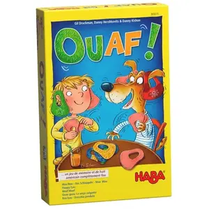 Jeu de société - HABA - Ouaf ! - Mémoire et rapidité - 2 joueurs ou plus - 10 min pas cher