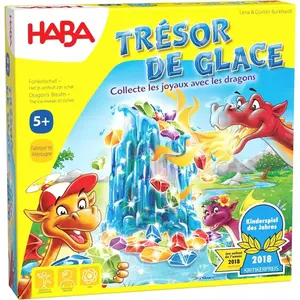 Jeu de société d'adresse - HABA - Trésor de glace - 5 ans et plus pas cher