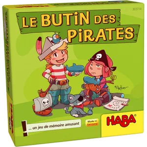 HABA Butin des Pirates - NO NAME - Mixte - Enfant - Vert - Noir pas cher