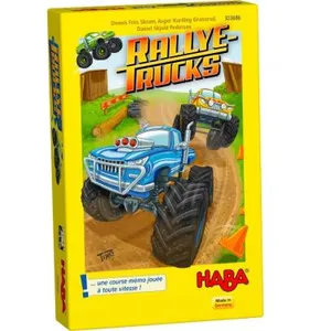 Jeu classique Haba Rallye Trucks pas cher