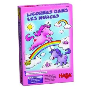 Jeu de société - HABA - Licornes dans les Nuages - Enfant 4 ans et + pas cher