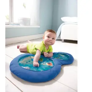 Haba Tapis de jeu aquatique Petits plongeurs 60 x 40 cm bleu pas cher