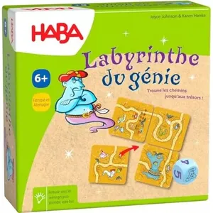 Jeu de société - HABA - Labyrinthe du génie - 2 à 4 joueurs - 15 min - À partir de 6 ans pas cher