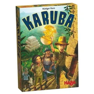 HABA - Karuba - Jeu d'aventure et de stratégie - Jeu de société Enfant - 8 Ans et Plus - 300933 pas cher