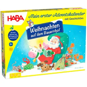 HABA Mon premier calendrier de l'Avent Noël à la ferme pas cher