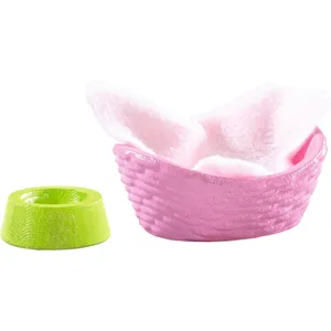 HABA Little Friends maison Kat Kikide poupée filles 5 cm orange pas cher