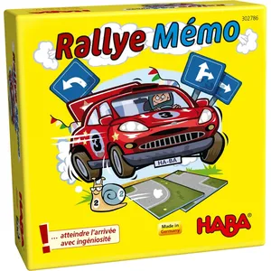 Haba SUPER MINI JEU - RALLYE MÉMO pas cher