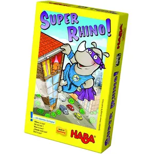 Comparateur de prix : Jeu de société - HABA - Rhino Hero - Construction 3D - A partir de 5 ans
