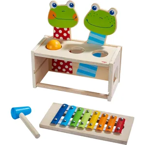 Jouet musical Haba Le concert des grenouilles pas cher