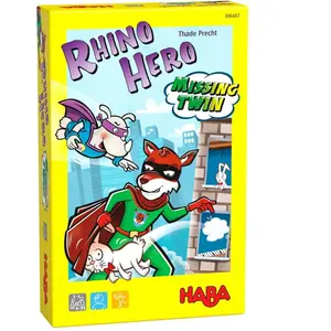 Jeu découverte Haba Rhino Hero Missing Twin pas cher