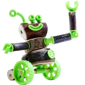 HABA - Set de construction Connectors Kit Héros de la forêt Dès 8 ans - Terra Kids pas cher
