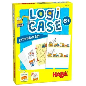 Jeu de société Haba Logicase Extension Chantier de construction pas cher