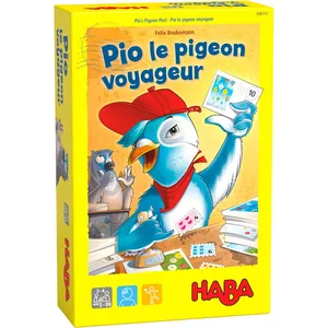 HABA - Pio le pigeon voyageur - Jeu de Calcul - Jeux de Société Enfant 5 ans et + pas cher