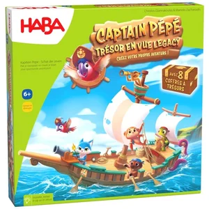 Comparateur de prix : HABA - Captain Pépé, Trésor en vue Jeu de société Dès 6 ans FR - Haba