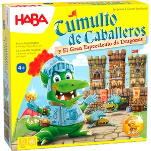 Haba Jeu De Société Knuckling Knights & The Big Dragon Spectacle pas cher