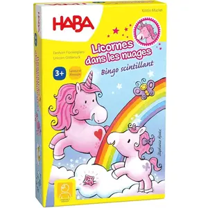 Haba Les licornes dans les nuages - Bingo scintillant pas cher