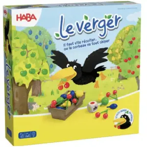 Jeu De Société Haba Le Verger 40 Fruits Multicolor Bois pas cher