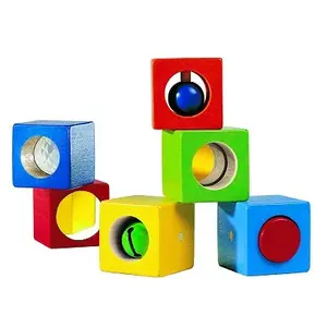 Comparateur de prix : Haba blocs de reconnaissance en bois avec 6 pièces sonores