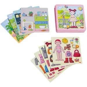 Haba Haba Boîte De Jeu Magnétique Poupée Lilli À Habiller pas cher