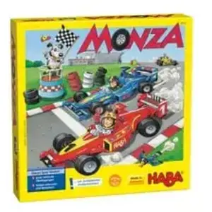 HABA Jeu De Course Monza Jaune pas cher