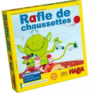 HABA - Rafle de chaussettes - Jeu de loto - 4 ans et plus, 4786 pas cher