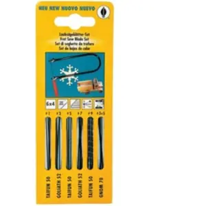 PUK - Assortiment lames de scie à chantourner 24 pcs. adapté à monture...