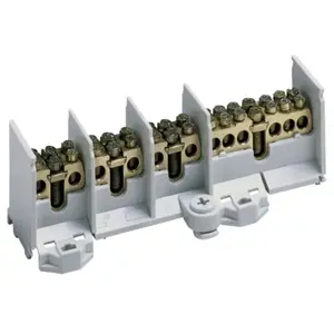 Hager - K37N 5P blanc bornier pas cher