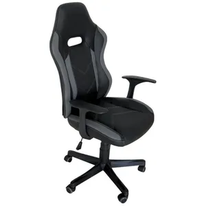 Paris Prix Fauteuil de bureau pivotant ajustable en hauteur HOME noir/rouge Taille unique pas cher