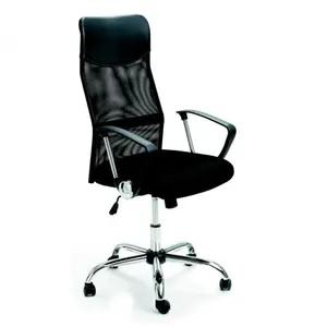 DRAWER Paris Prix Fauteuil De Bureau À Roulettes "Work" 121cm Noir pas cher