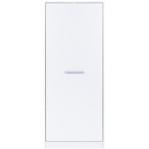 Armoire 1 porte avec rangements COTON pas cher