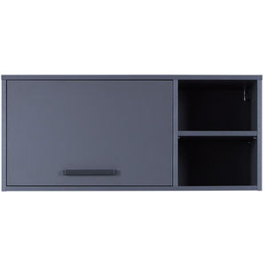 Meuble haut 1 porte 2 niches OMBRE pas cher
