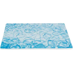 Trixie - Plateau rafraîchissant, céramique, lapins 35 × 25 cm, bleu pas cher