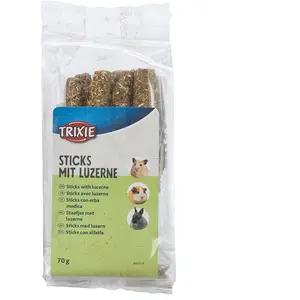 Comparateur de prix : environ 70 g Sticks à la luzerne Trixie pour lapin et rongeur