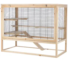 Comparateur de prix : Cage pour rongeurs en bois Trixie Beige TU 62482