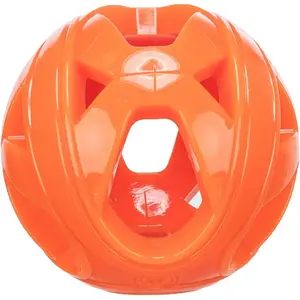 Balle en nid d'abeille en tpe Trixie Orange TU 33543 pas cher