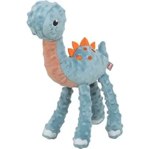 Jouet peluche dinosaure pour chien Trixie Bleu 38 cm 36127 pas cher