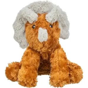 Jouet peluche dinosaure assis pour chien Trixie Marron 25 cm 36129 pas cher