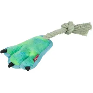 Jouet peluche patte d'animal pour chien Trixie Vert 22 cm 36130 pas cher